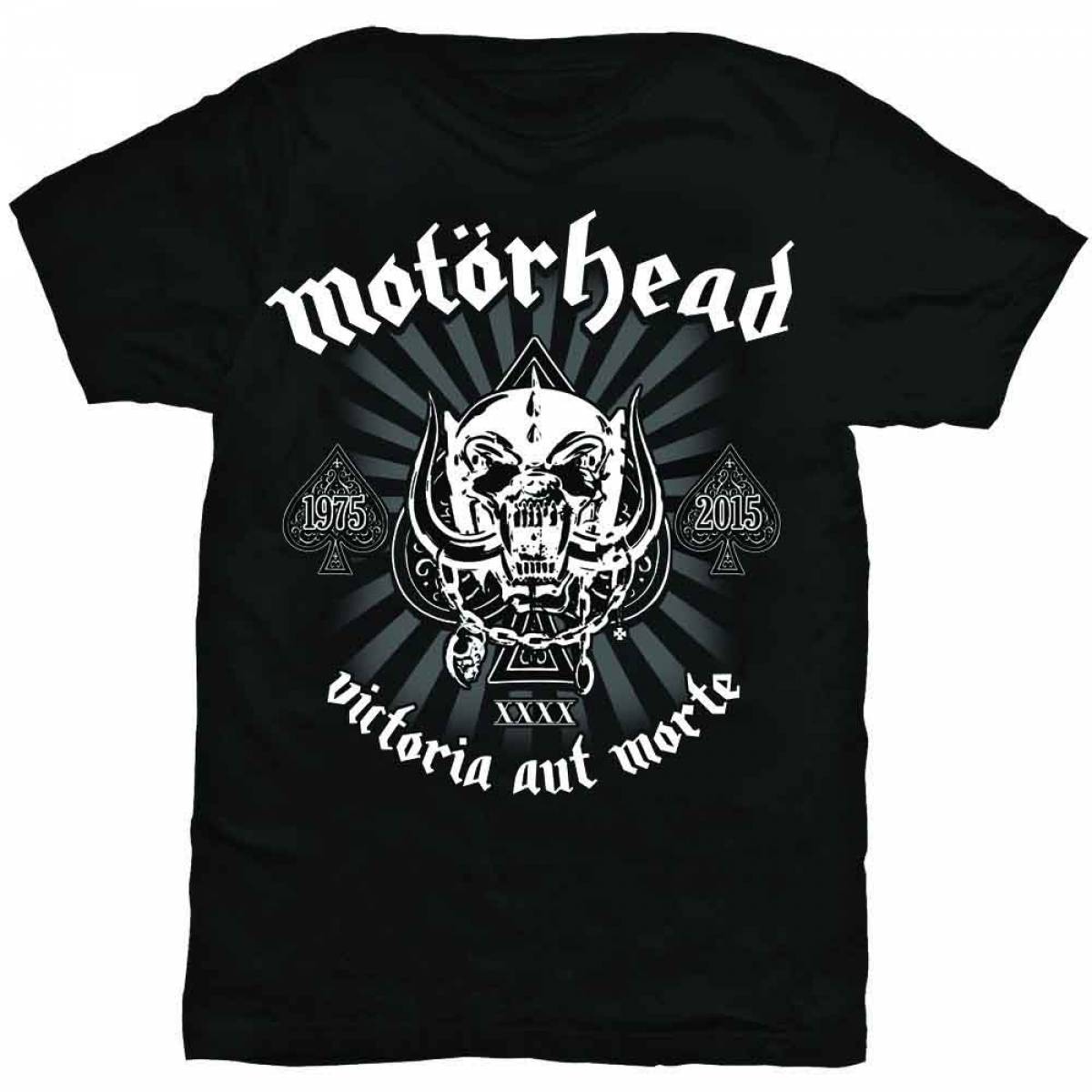 【予約商品】MOTORHEAD ユニセックスTシャツ: Victoria Aut Morte