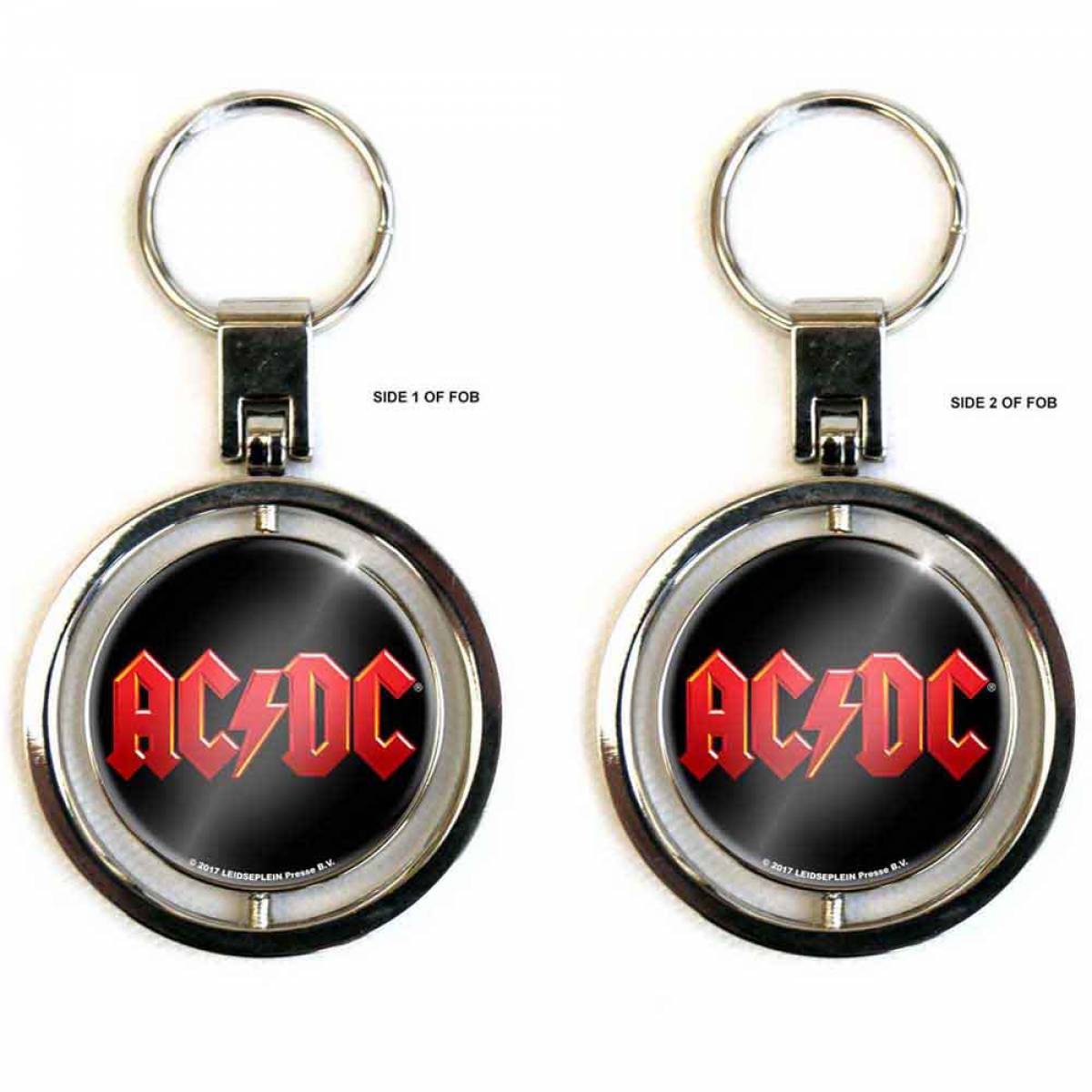 【予約商品】AC/DC Keychain: Logo (Spinner)