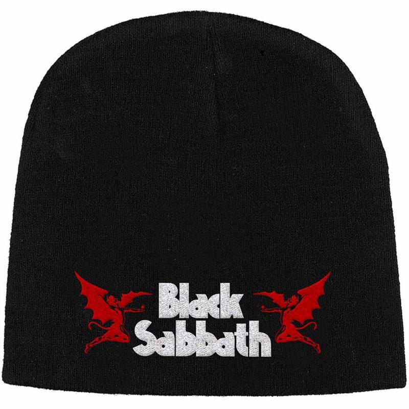 【予約商品】BLACK SABBATH Unisex Beanie Hat: Logo & Devils (Black)