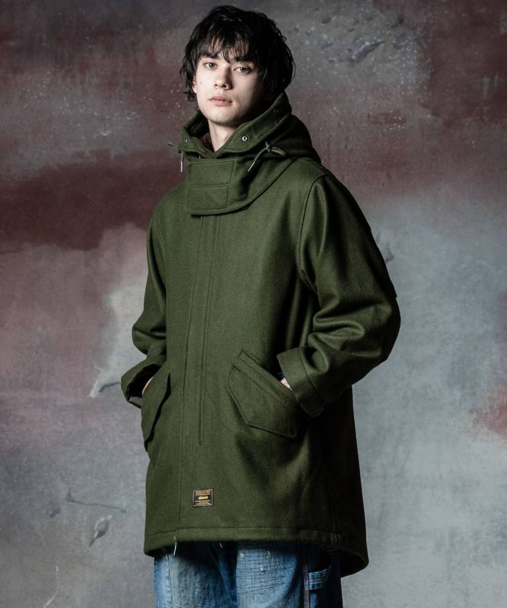 予約商品】glamb(グラム)GB0324/JKT11 : High Neck Mods Coat 予約商品】glamb(グラム)GB0324/JKT11 : High Neck Mods Coat