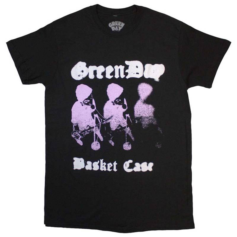 【予約商品】GREEN DAY バンドTシャツ ユニセックス: Basket Case (Black)