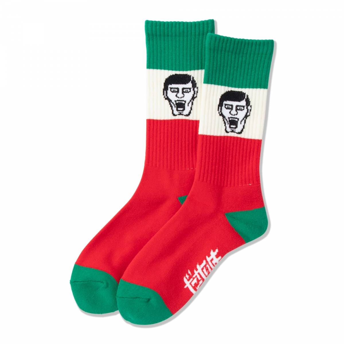【予約商品】PUNK DRUNKERS (パンクドランカーズ）ワールドソックス - イタリア