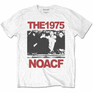 【予約商品】THE 1975 バンドTシャツ ユニセックス: NOACF - WHITE