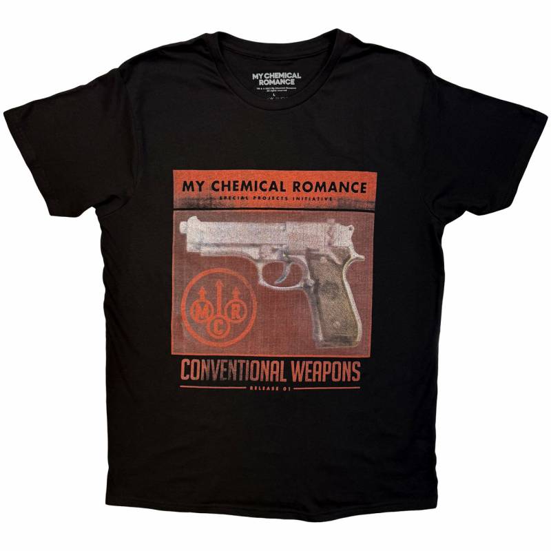 【予約商品】MY CHEMICAL ROMANCE バンドTシャツ ユニセックス: CW Volume 1 (Black)