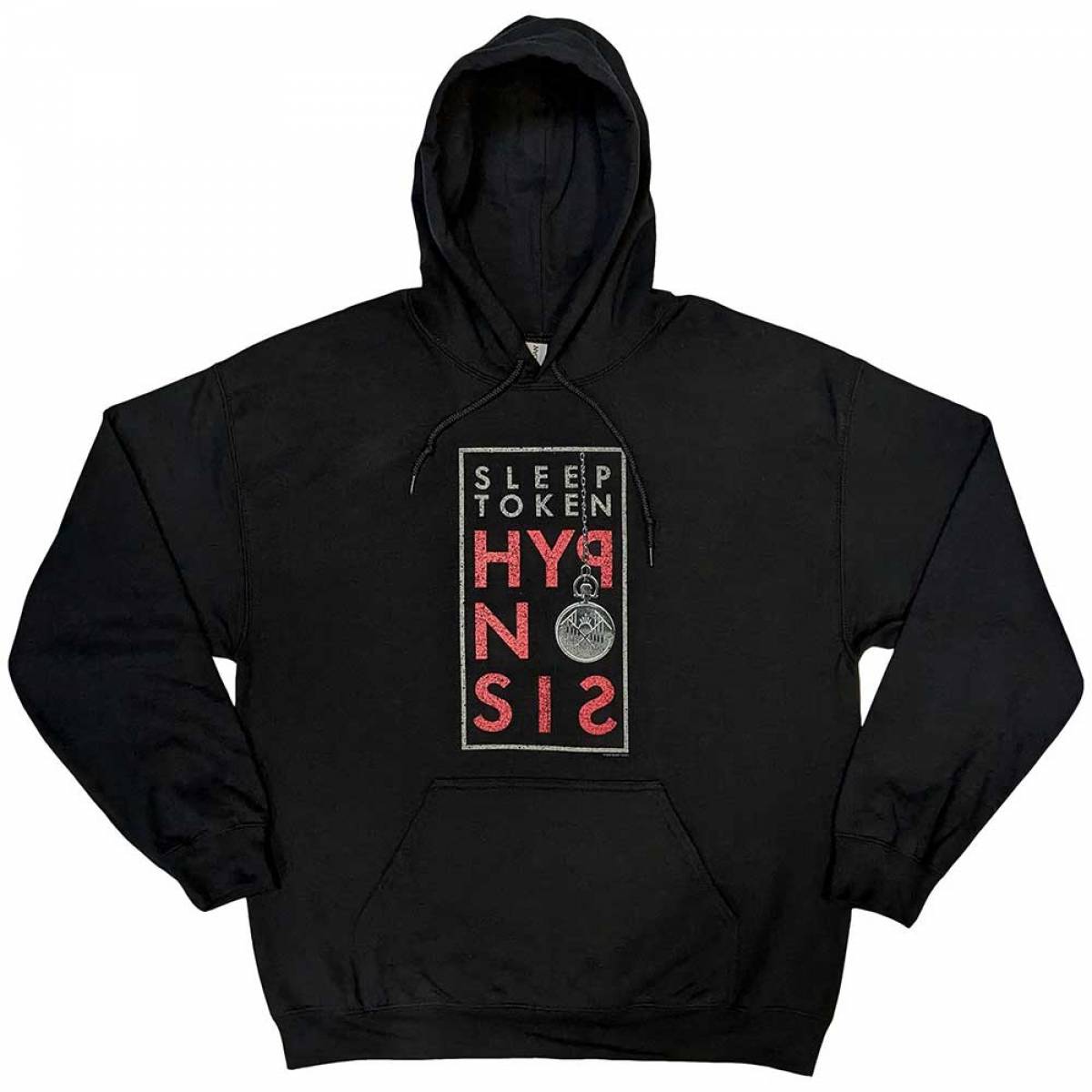 【予約商品】SLEEP TOKEN Unisex Pullover Hoodie: Hypnosis (Black) - BLACK