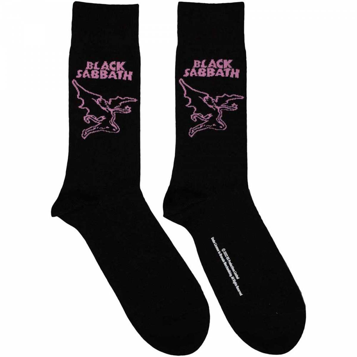 【予約商品】BLACK SABBATH Unisex Ankle Socks: Master of the Universe (UK Size 7 - 11) - BLACK