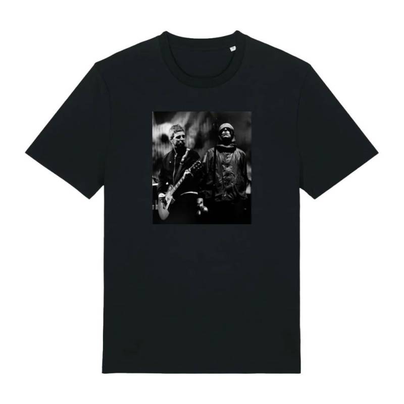 【予約商品】OASIS バンドTシャツ ユニセックス: Live Photo (Black) (Ex-Tour)