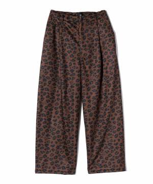 【予約商品】glamb(グラム)GB0324/P02 : Whole Pattern Baggy Pants / ホールパターンバギーパンツ - Leopard