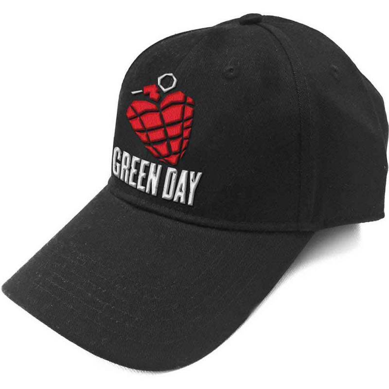 【予約商品】GREEN DAY Unisex Baseball Cap: Grenade Logo (Black)