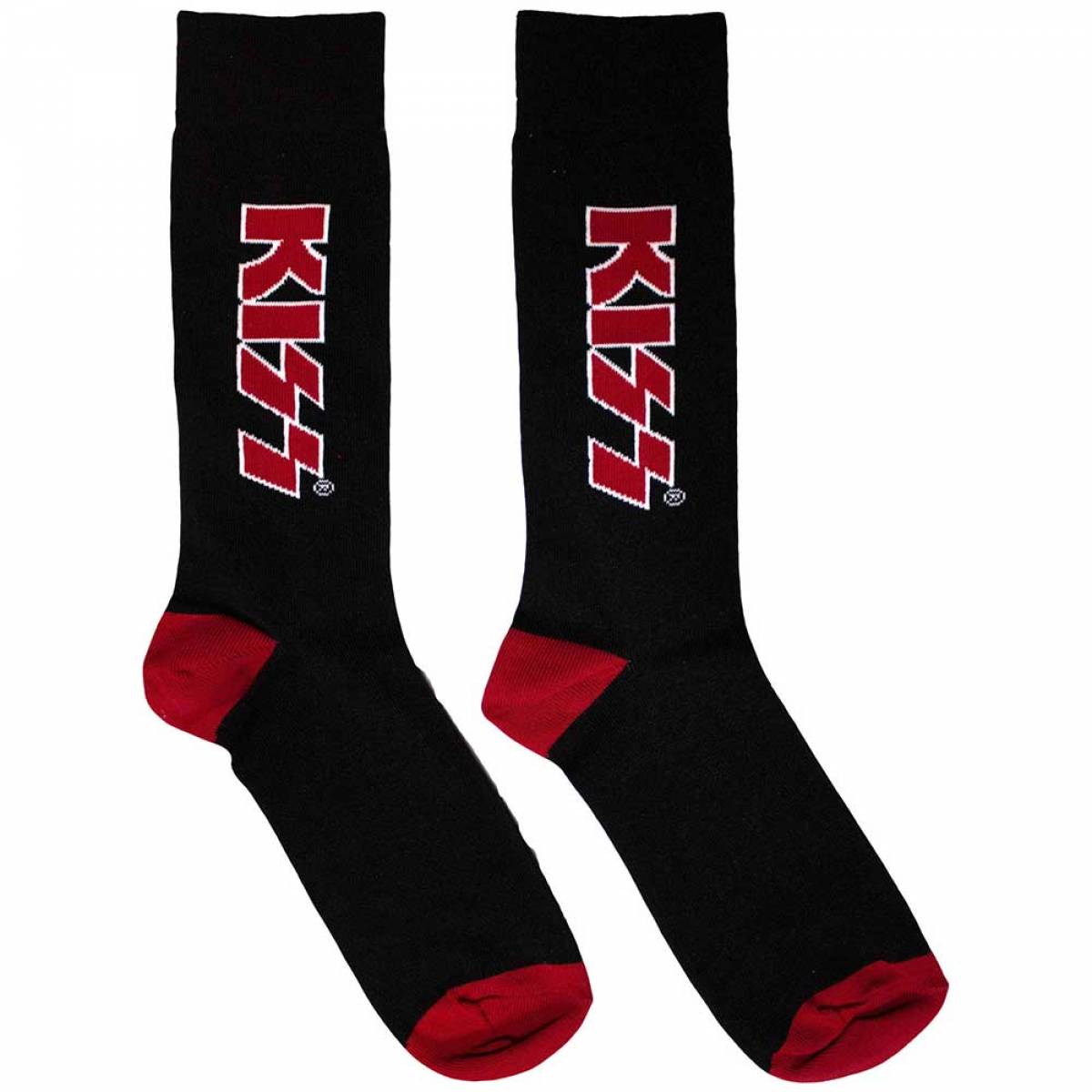 【予約商品】KISS Unisex Ankle Socks: Red Logo (UK Size 6 - 11)