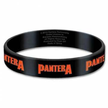 【予約商品】PANTERA Gummy Wristband: Logo