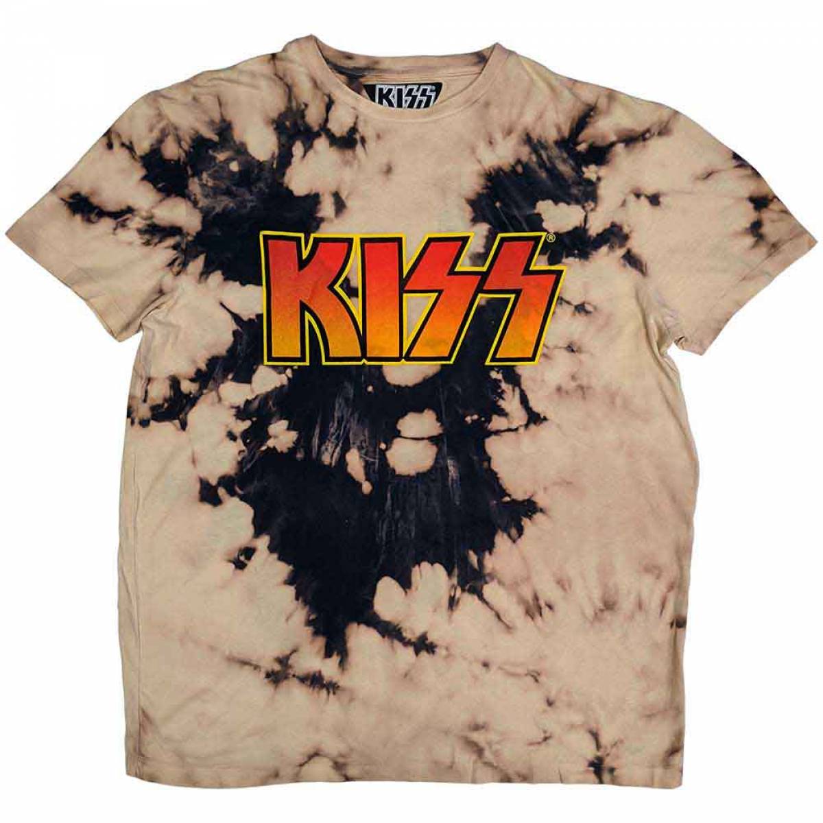 【予約商品】KISS ユニセックスTシャツ: Classic Logo (Wash Collection)
