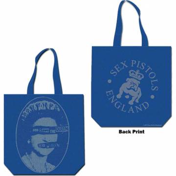 【予約商品】THE SEX PISTOLS Cotton Tote Bag: God Save the Queen (Back Print) 