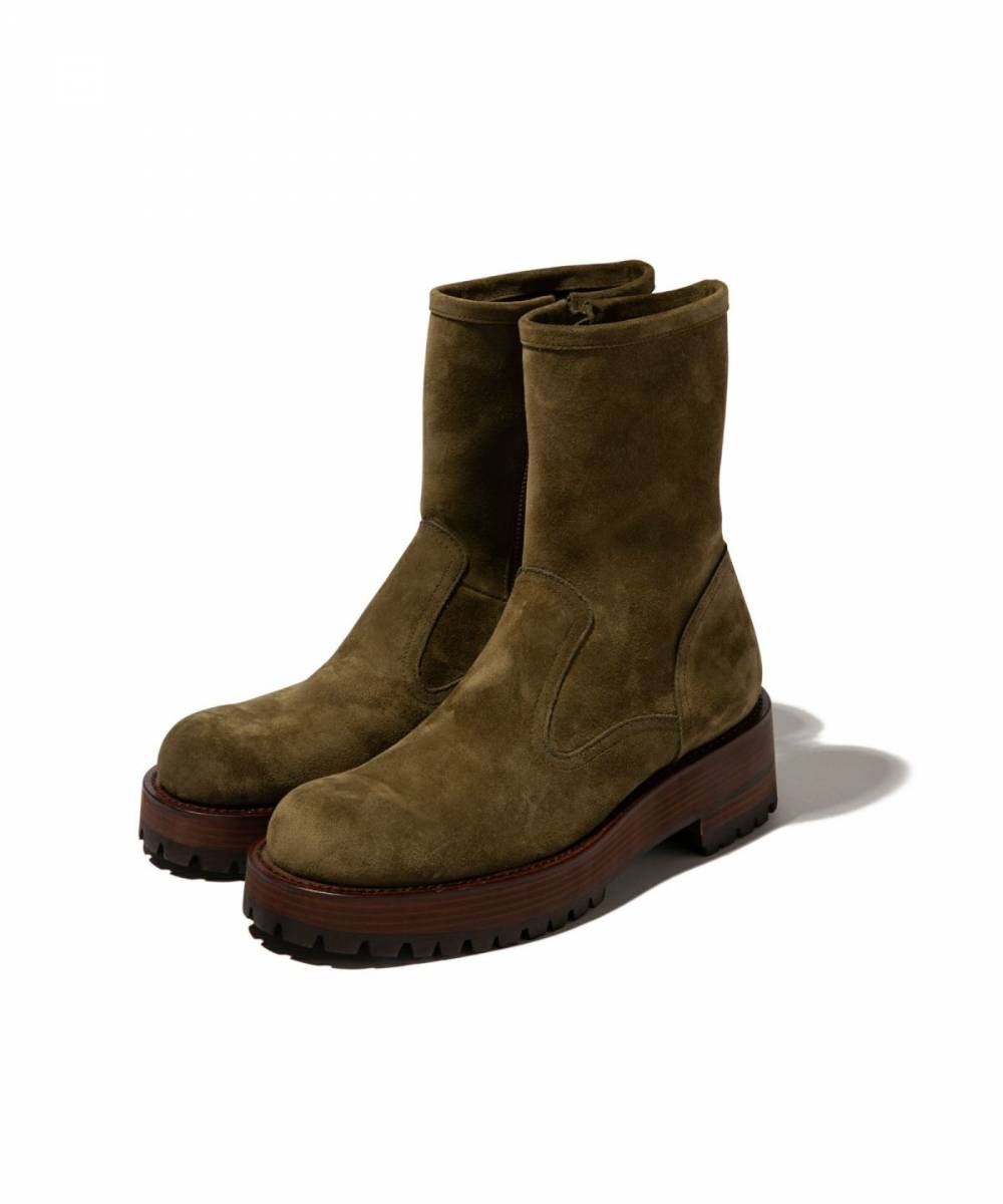 【予約商品】glamb (グラム)GB0422/AC07 : Tall Engineer Boots / トールエンジニアブーツ - Khaki