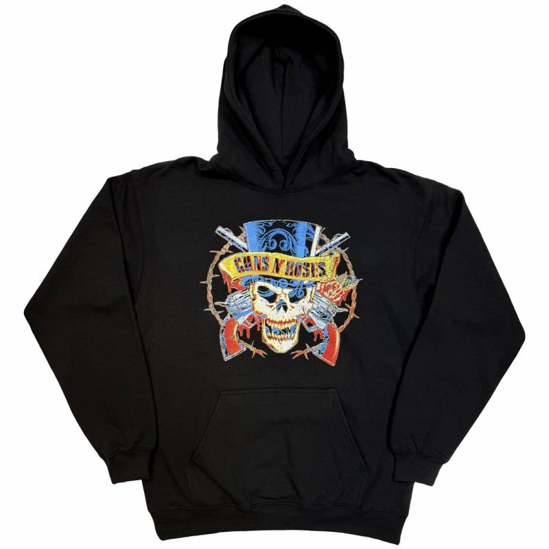 【予約商品】GUNS N' ROSES Unisex Pullover Hoodie: Top Hat (Black)