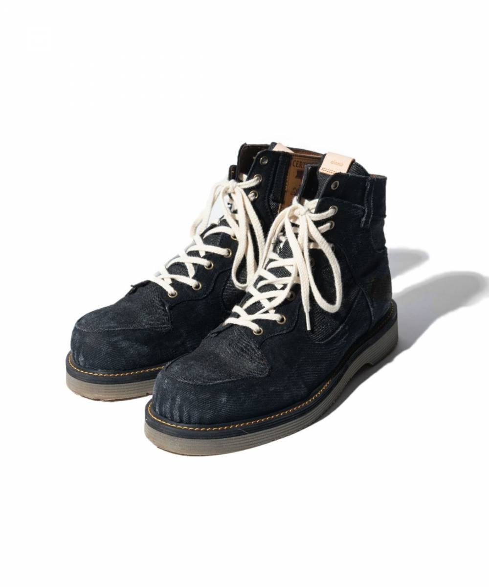 メンズ新品　glamb  Denim Basket Shose 値下げ交渉大歓迎