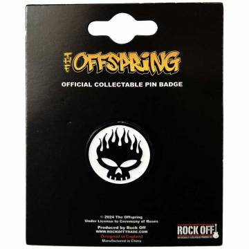 【予約商品】THE OFFSPRING Pin Badge: Skull