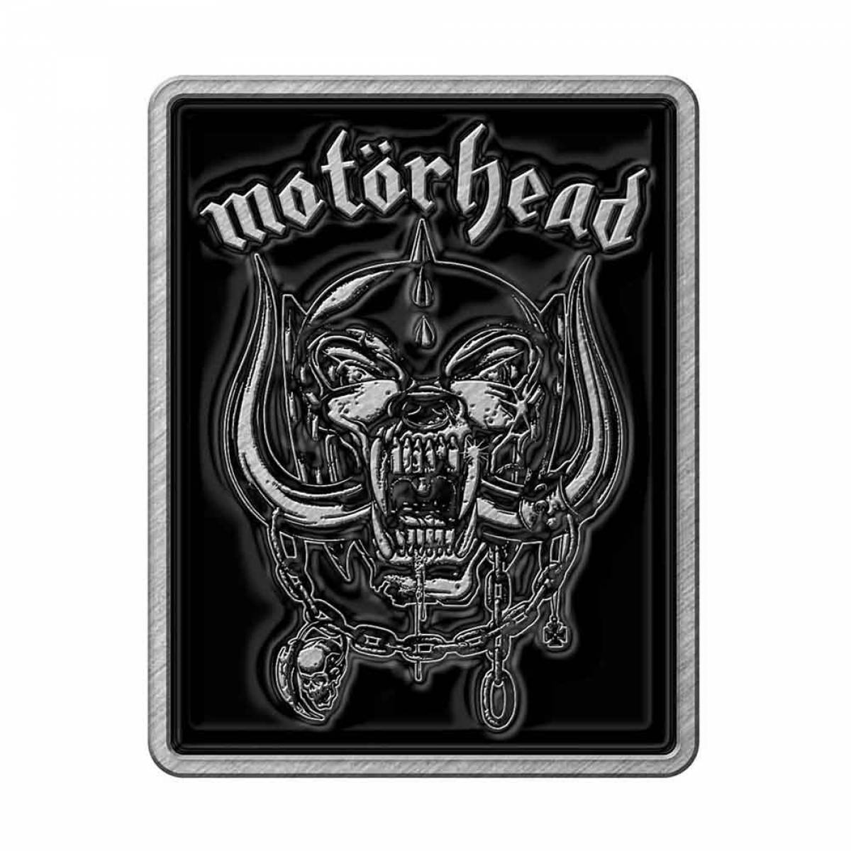 【予約商品】MOTORHEAD Pin Badge: Logo & War Pig (Enamel In-Fill)