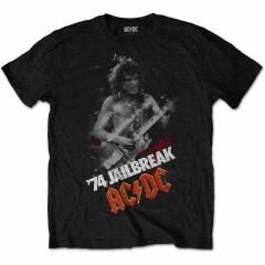 【予約商品】AC/DC バンドTシャツ ユニセックス: Jailbreak (Black) - BLACK