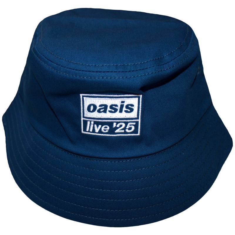 【予約商品】OASIS Unisex Bucket Hat: Live '25 Logo (Navy Blue) (Ex-Tour)