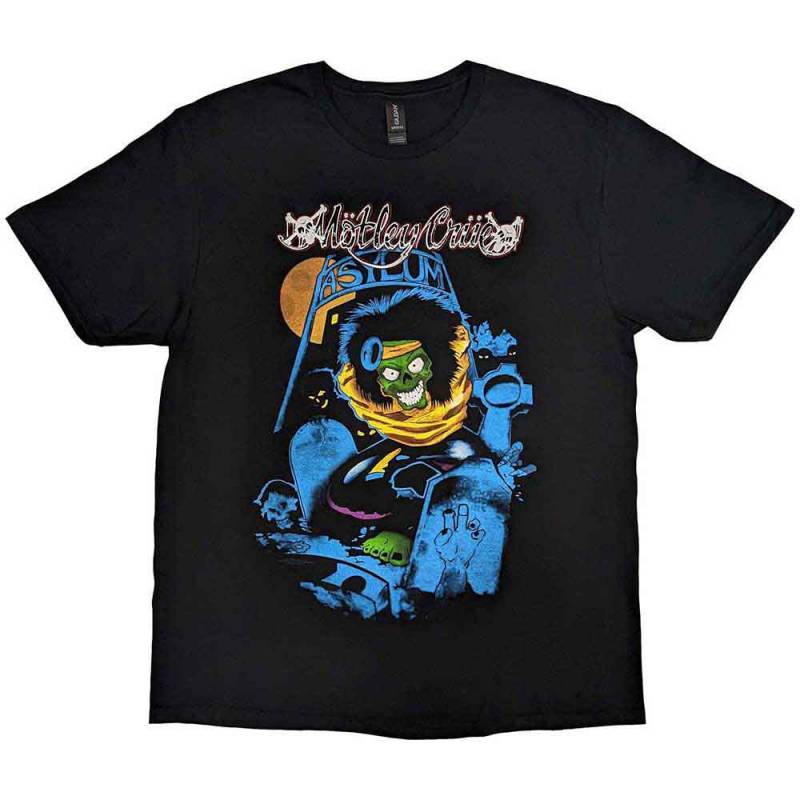 【予約商品】MOTLEY CRUE バンドTシャツ ユニセックス: Feelgood Graveyard Vintage (Black)