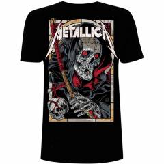 【予約商品】METALLICA バンドTシャツ ユニセックス: Death Reaper (Black)
