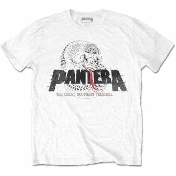 【予約商品】PANTERA ユニセックスTシャツ: Snake Logo