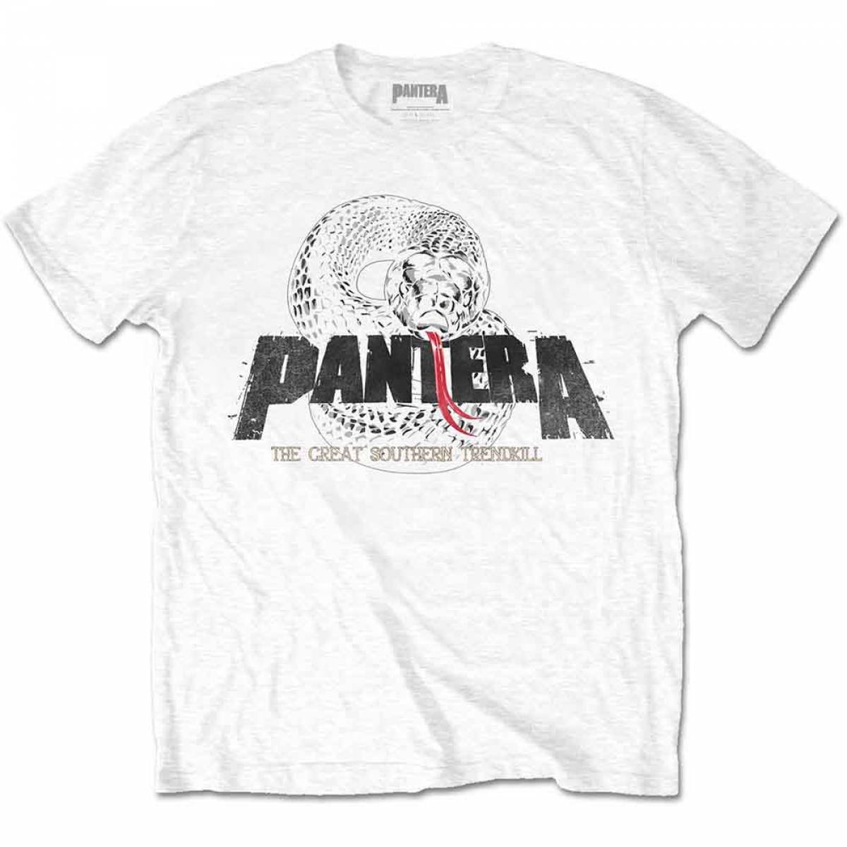 【予約商品】PANTERA ユニセックスTシャツ: Snake Logo