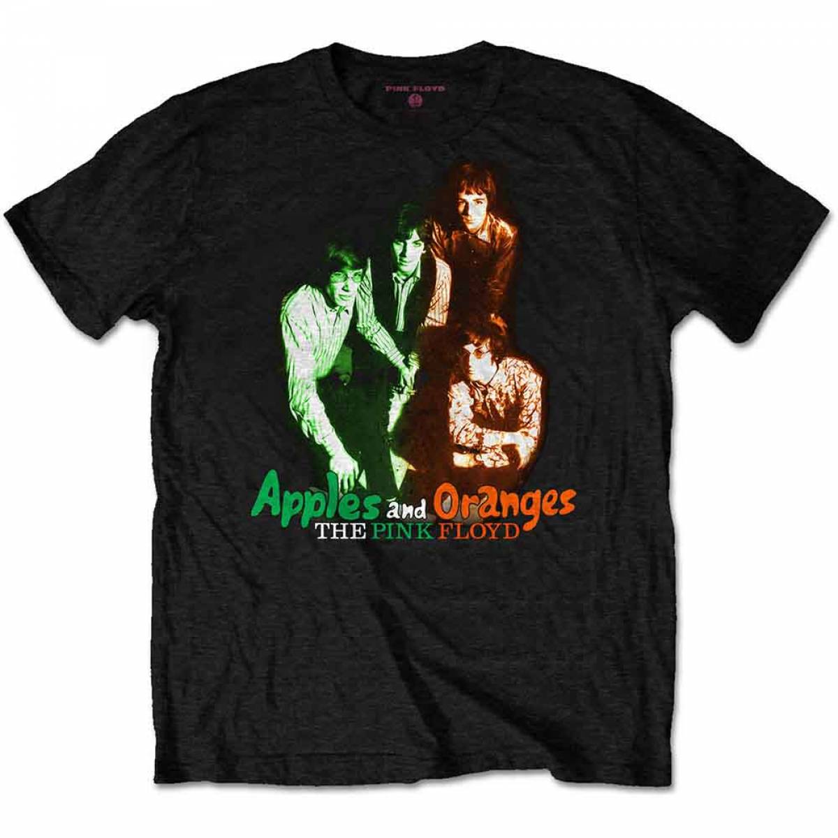 【予約商品】PINK FLOYD バンドTシャツ ユニセックス: Apples And Oranges (Black) - BLACK