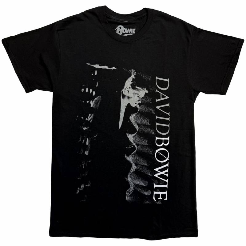 【予約商品】DAVID BOWIE バンドTシャツ ユニセックス: Distorted (Black)