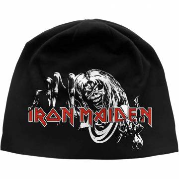 【予約商品】IRON MAIDEN Unisex Beanie Hat: Number Of The Beast - BLACK