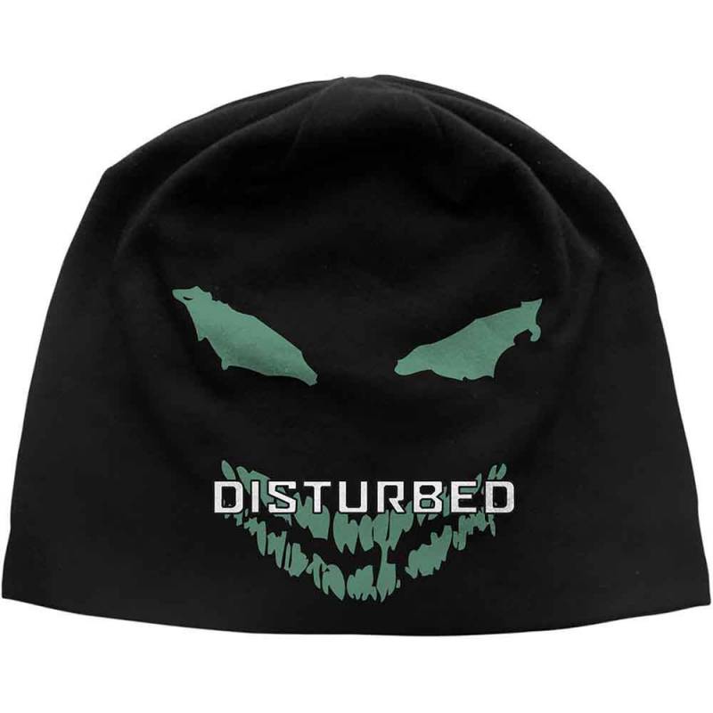 【予約商品】DISTURBED Unisex Beanie Hat: Face (Black)