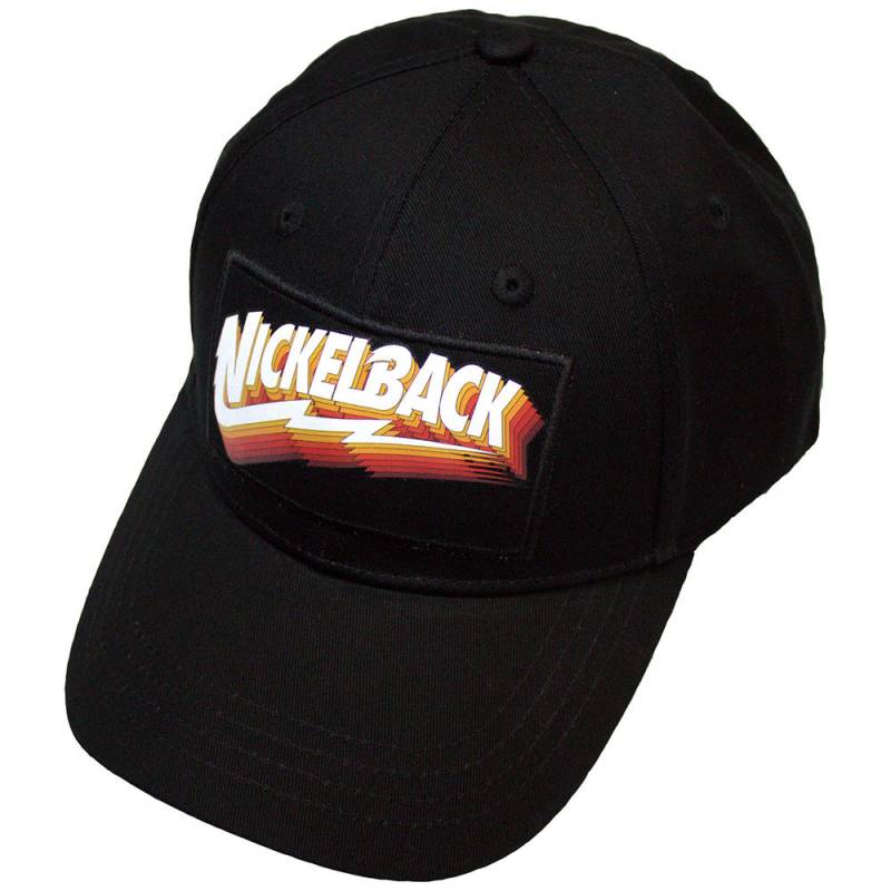 【予約商品】NICKELBACK Unisex Baseball Cap: Gradient Shadows Logo (Black)