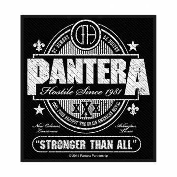 【予約商品】PANTERA Standard Woven Patch: Stronger Than All (Retail Pack)