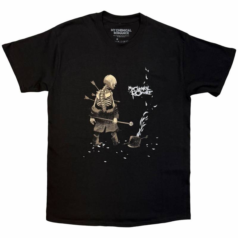 【予約商品】MY CHEMICAL ROMANCE バンドTシャツ ユニセックス: Shredded (Black)