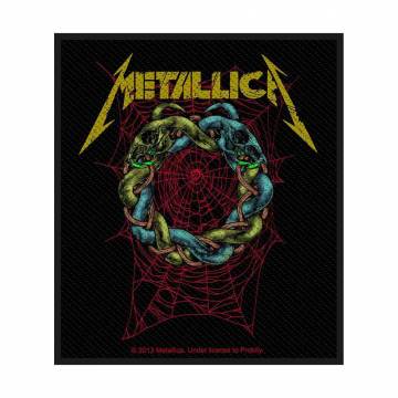 【予約商品】METALLICA Woven Patch: Tangled Web (Standard)