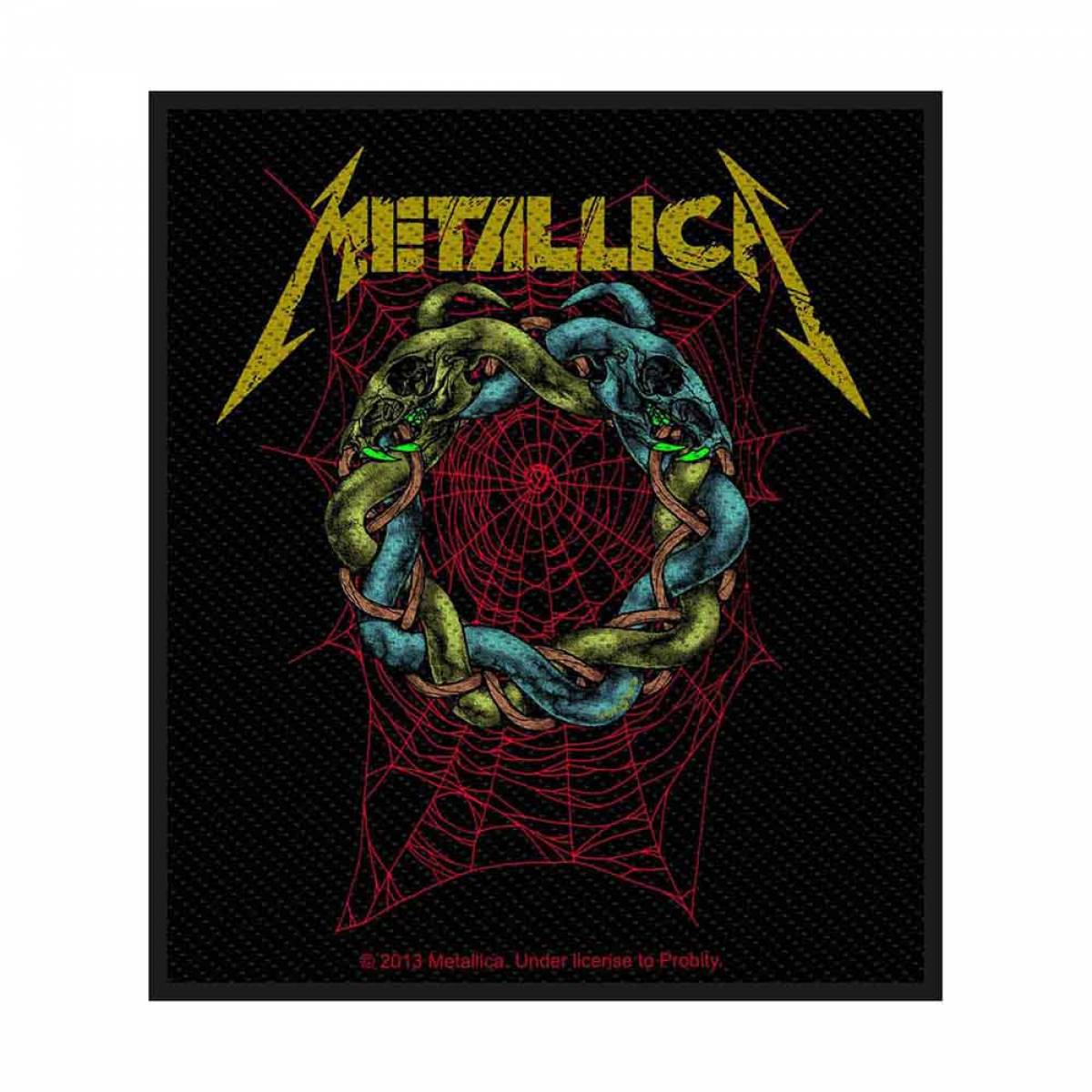 【予約商品】METALLICA Woven Patch: Tangled Web (Standard)