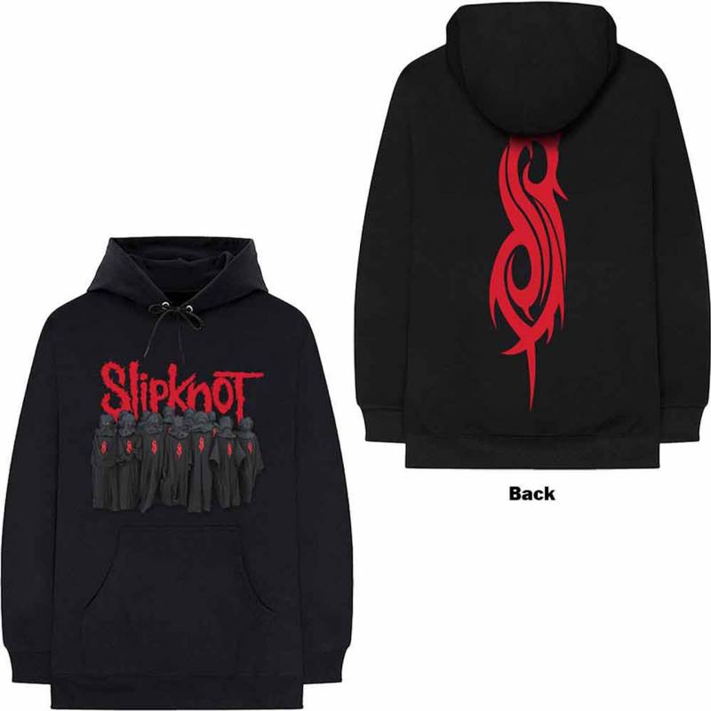 【予約商品】SLIPKNOT Unisex Pullover Hoodie: Choir (Black) (Back Print)