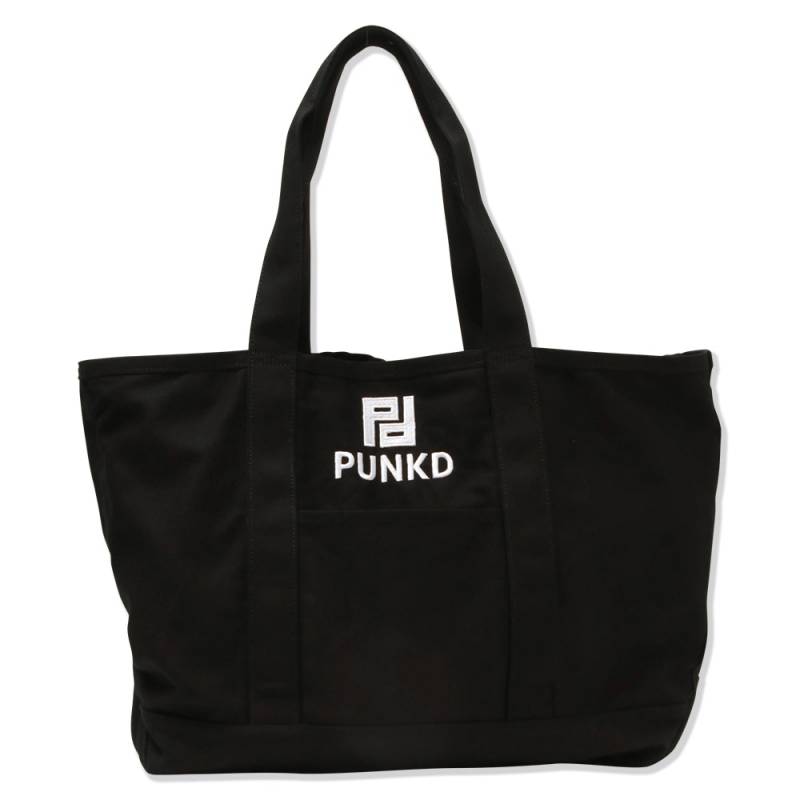 【予約商品】PUNK DRUNKERS (パンク・ドランカーズ) PD.BIGトートBAG - BLACK