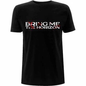 【予約商品】BRING ME THE HORIZON バンドTシャツ ユニセックス: Symbols (Black) (Back Print) - BLACK