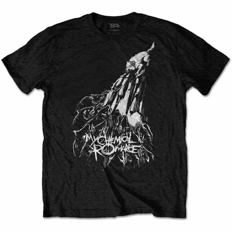 【予約商品】MY CHEMICAL ROMANCE バンドTシャツ ユニセックス: The Pack (Black)