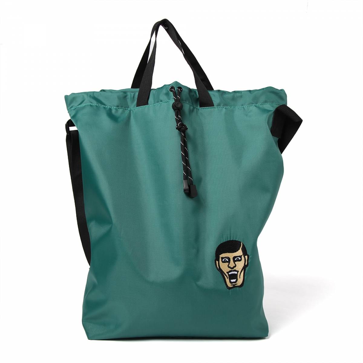 【予約商品】PUNK DRUNKERS (パンクドランカーズ) あいつパッカブルトートBAG - GREEN