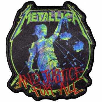 【予約商品】METALLICA Printed Patch: And Justice For All (Standard Size)