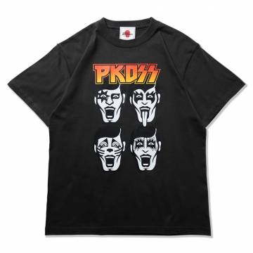 PUNK DRUNKERS(パンクドランカーズ)アイツ大佐TEE - SUMI PUNK DRUNKERS(パンクドランカーズ)アイツ大佐TEE - SUMI