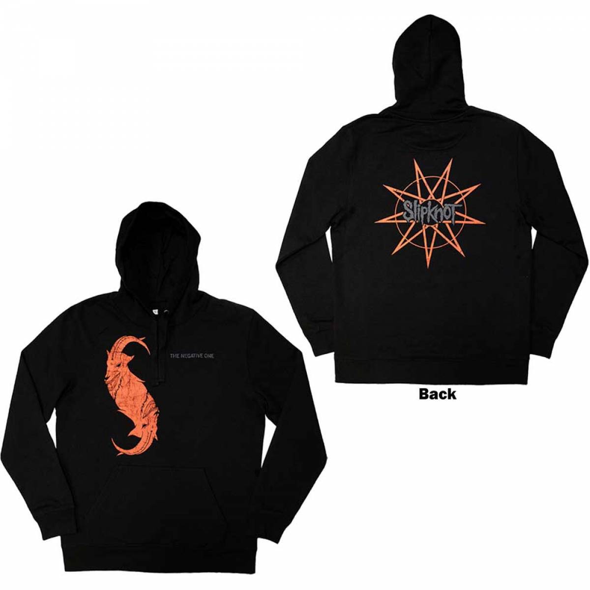 【予約商品】SLIPKNOT Unisex Pullover Hoodie: Goat-S (Black) (Back Print) - BLACK