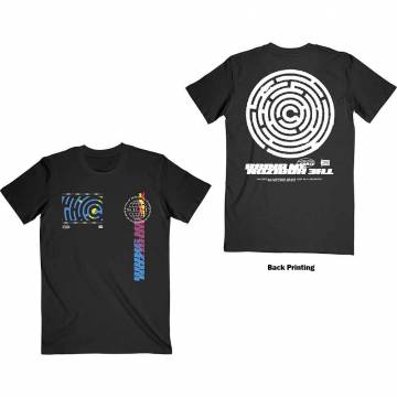 【予約商品】BRING ME THE HORIZON バンドTシャツ ユニセックス: Labyrinth (Black) (Back Print) (Small) - BLACK