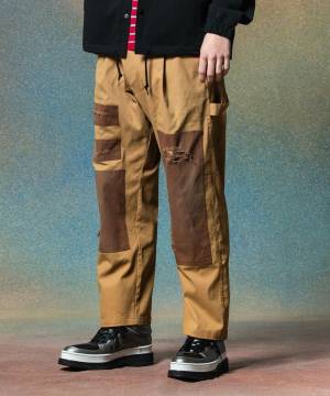 【予約商品】glamb(グラム)GB0225/P08 : Remake Painter Chino Pants / リメイクペインターチノパンツ - Beige
