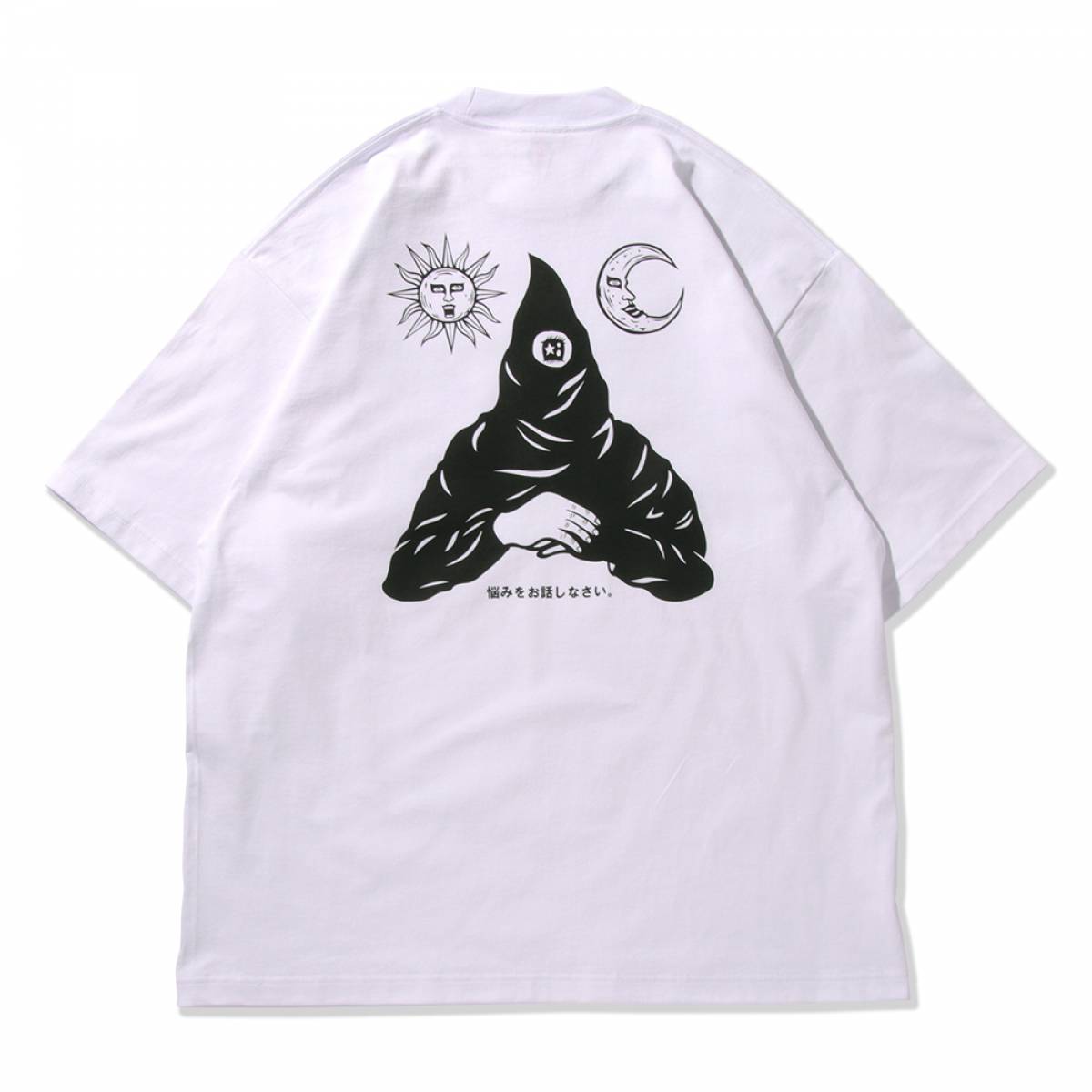 【予約商品】PUNK DRUNKERS(パンクドランカーズ)　占TEE - WHITE