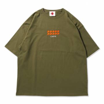 【予約商品】PUNK DRUNKERS(パンクドランカーズ)　CAP10 BIG.TEE - KHAKI