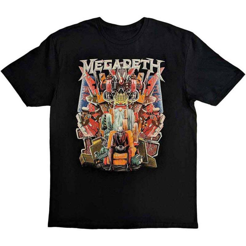 【予約商品】MEGADETH バンドTシャツ ユニセックス: Budokan (Black)